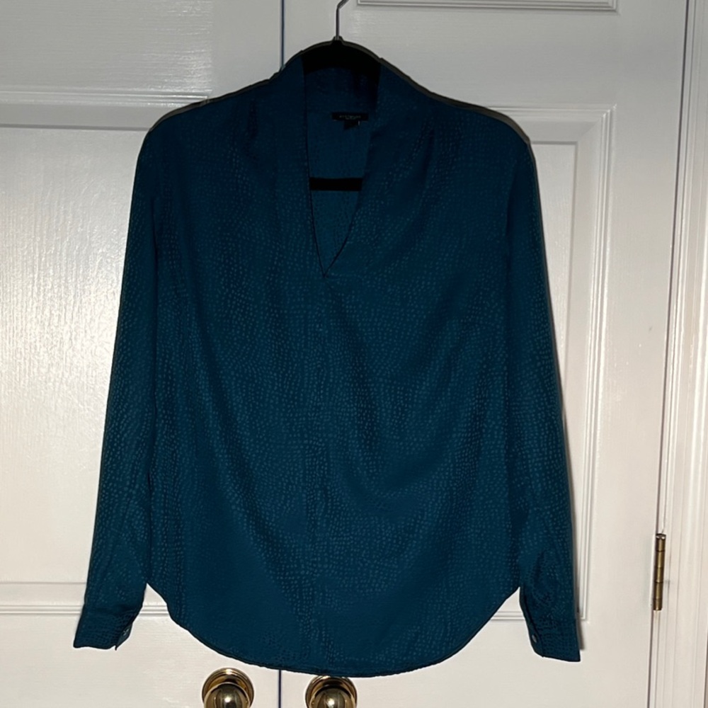 Ann Taylor Teal Blouse
